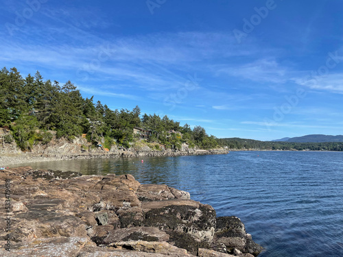 Nanoose Bay on the East Coast of Vancouver Island in British Columbia, Canada	 photo