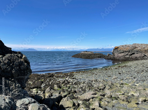 East Coast of Vancouver Island in Nanaimo, British Columbia, Canada photo