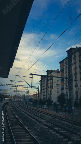 railway in the city