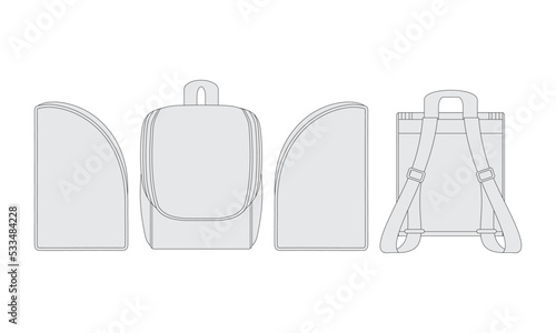 kids lunch box vector