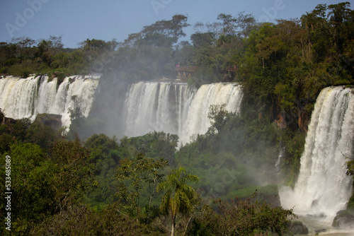 waterfall in park