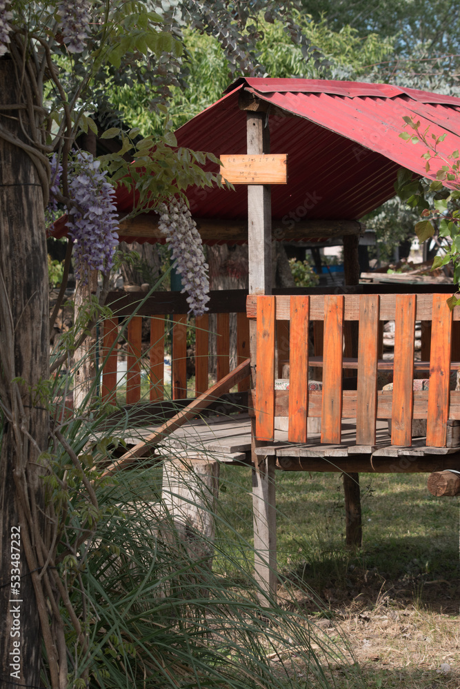 casita del árbol infantil