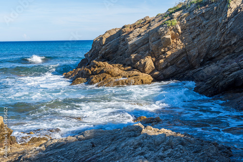  Küste bei Les Issambres an der Côte d'Azur photo