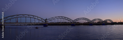 railway bridge in riga © Alona M.