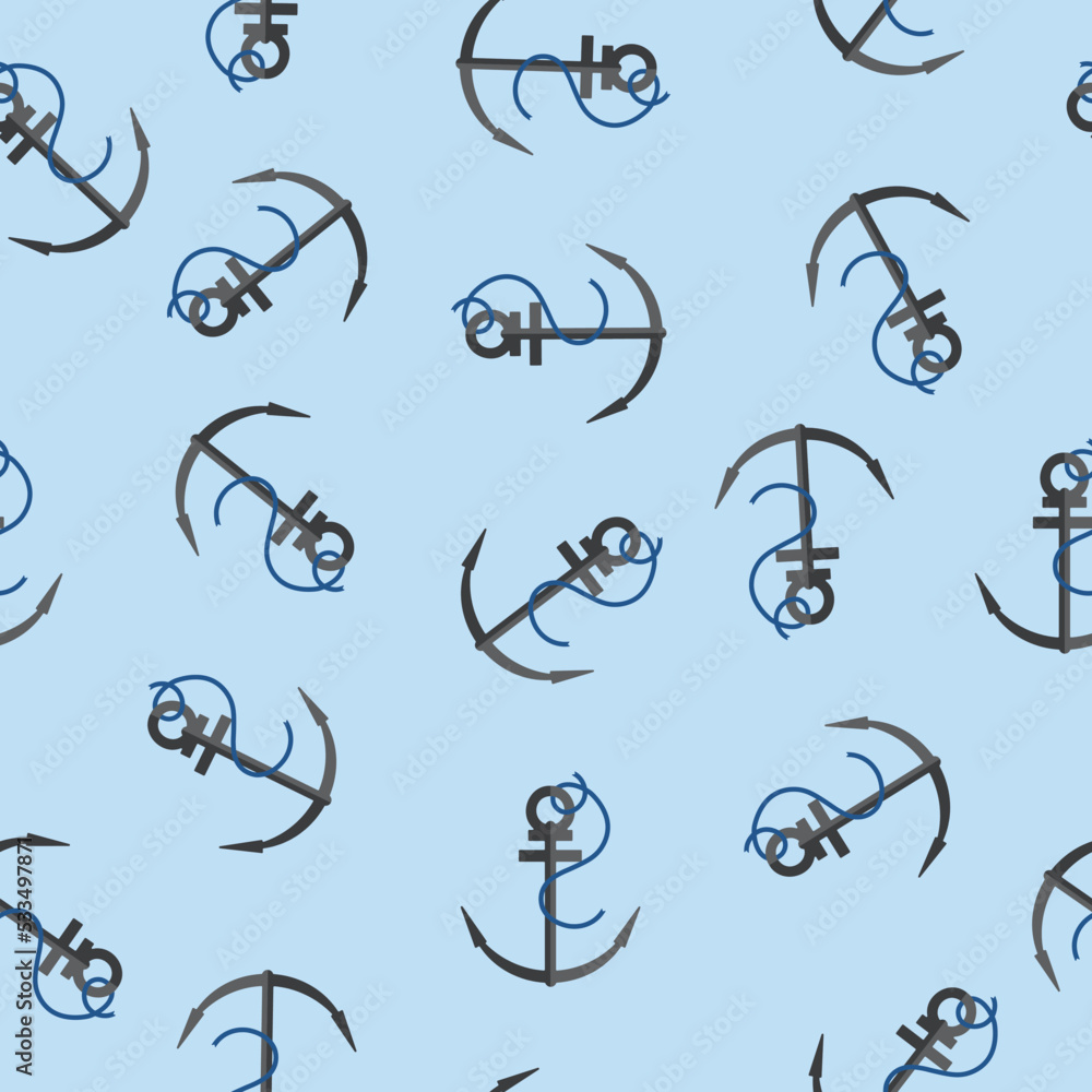 nautical vector anchor seamless pattern nautical vector anchor seamless pattern