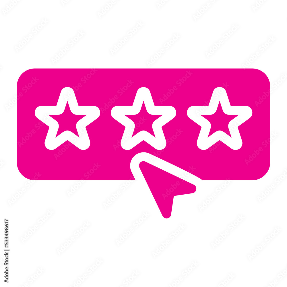 Fototapeta premium impression rate gradient icon