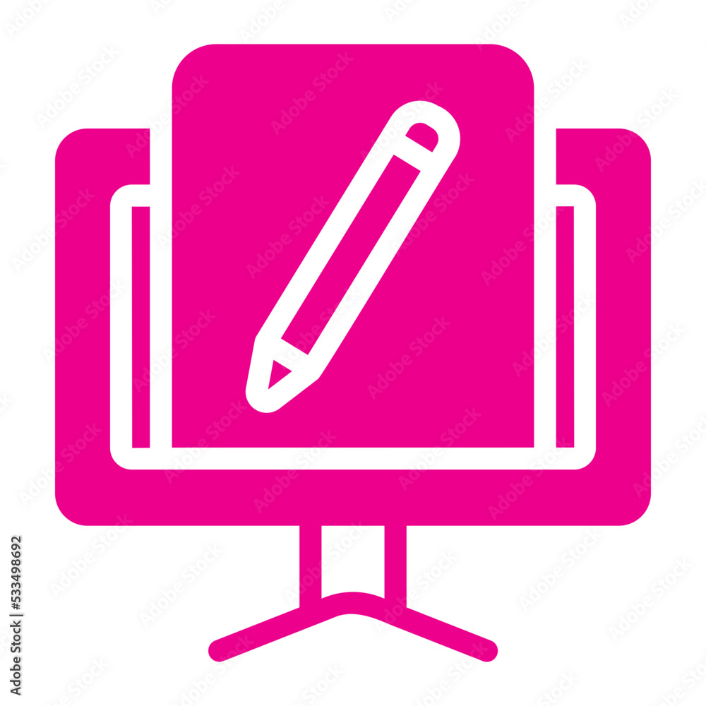 blogging gradient icon blogging gradient icon