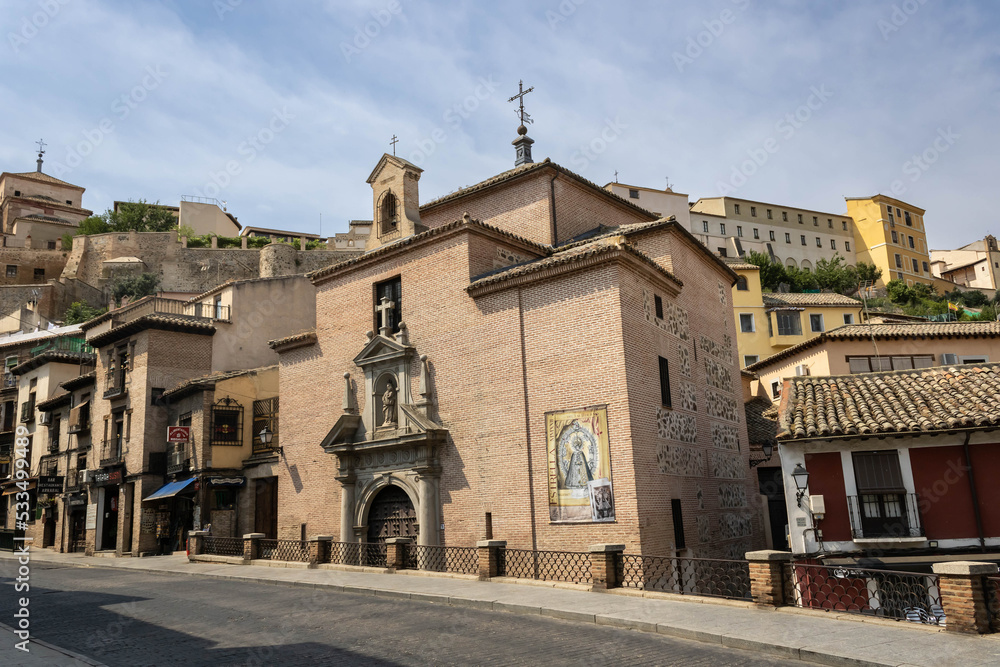 The Ermita de Nuestra Señora de la Estrella, a Baroque hermitage in Toledo, Spain
