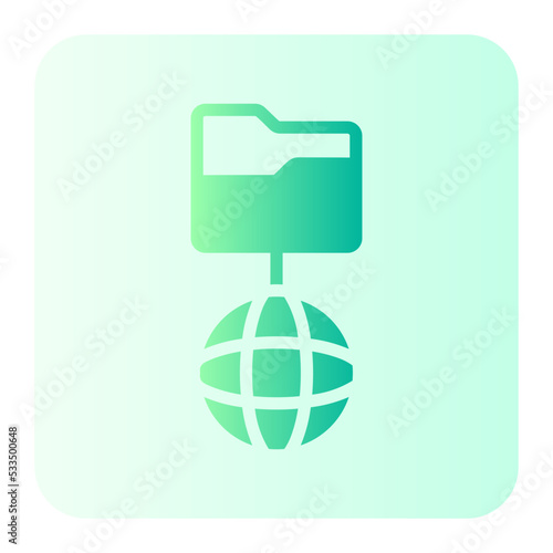 ftp gradient icon