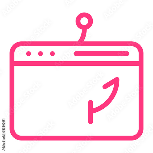 phishing gradient icon