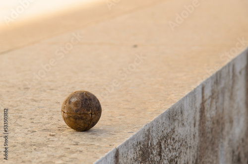 Tableau sur toile PELOTA DE VAQUETA EN ESCALERA EN UN TRINQUET