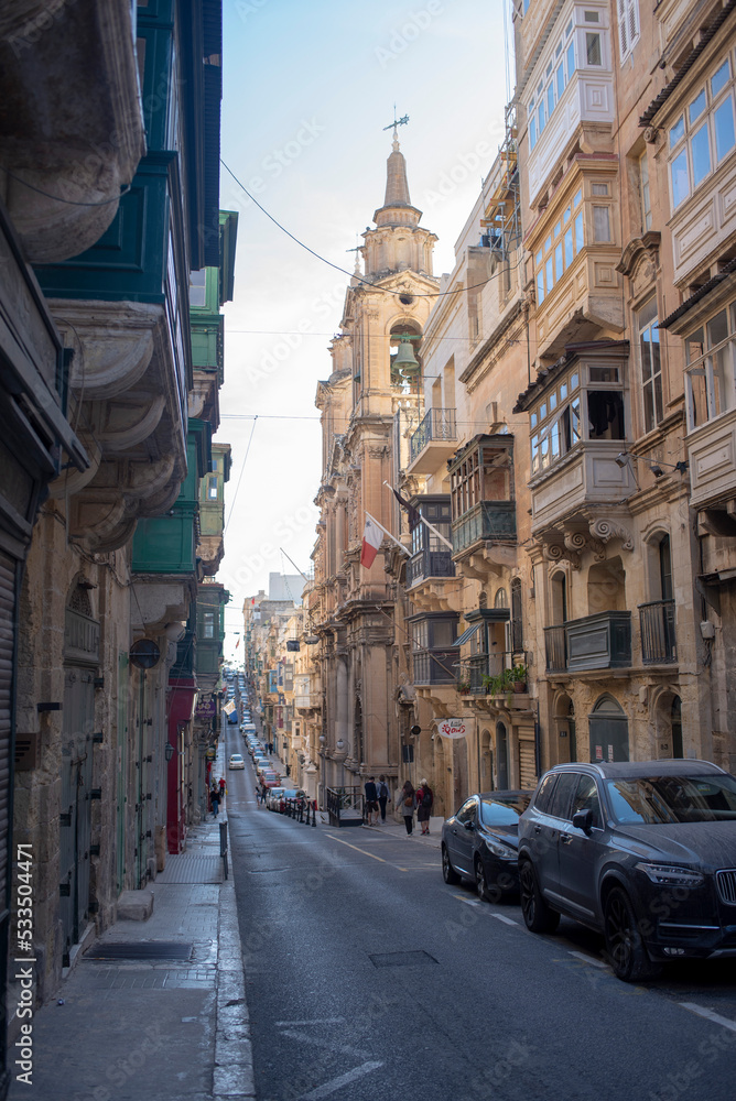 The Streets of Valetta, Malta