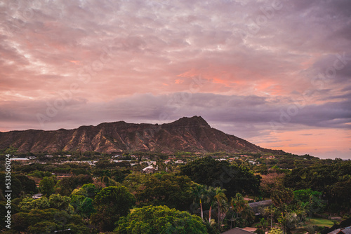 Hawaii Honolulu Landscape Scenery Dawn © Christophe