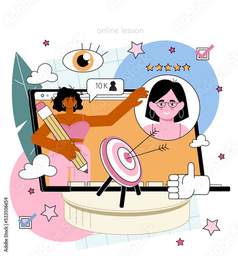Marketer online service or platform. Product launching and promotion.
