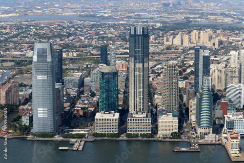 Fototapeta Naklejka Na Ścianę i Meble -  New York USA September 4, 2022. New York from 102 floors of the World Trade Center.