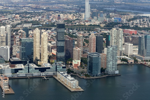 New York USA September 4, 2022. New York from 102 floors of the World Trade Center.