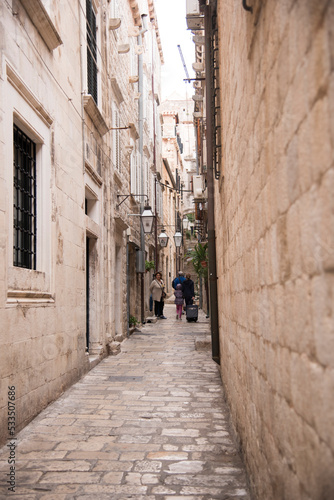 Narrow Streets of Dubrovnik
