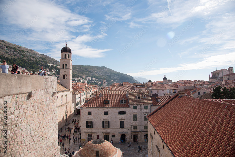 Roofs of Dubrovnik, Croatia