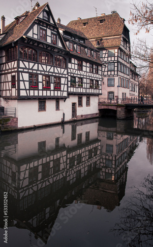 Old town of Strasbourg, France