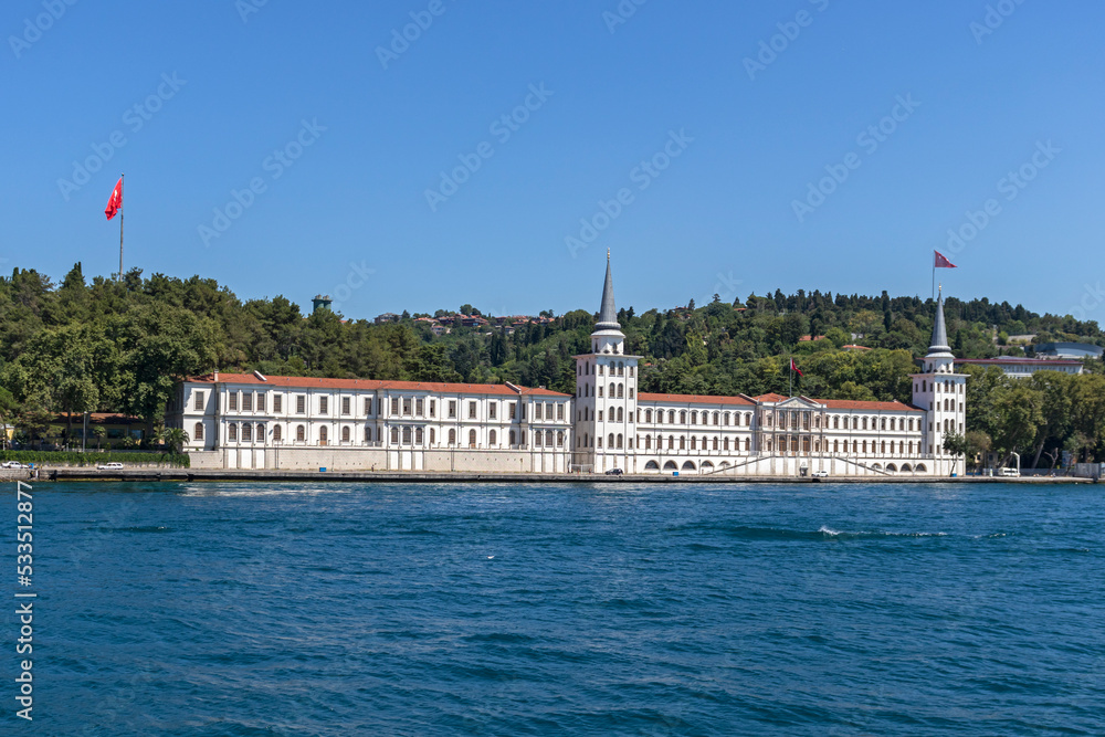 Panorama from Bosporus to city of Istanbul, Turkey Panorama from Bosporus to city of Istanbul, Turkey