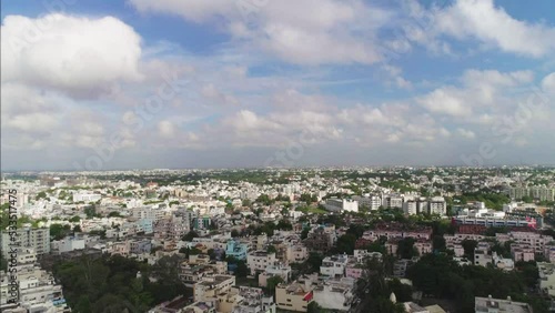 Raipur City Aerial Panorama Drone View photo