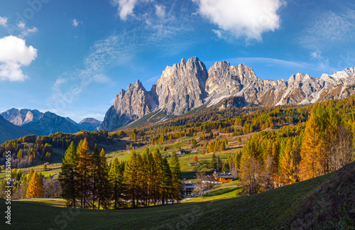  Autumn Cortina d'Ampezzo environs, Italy Dolomites
