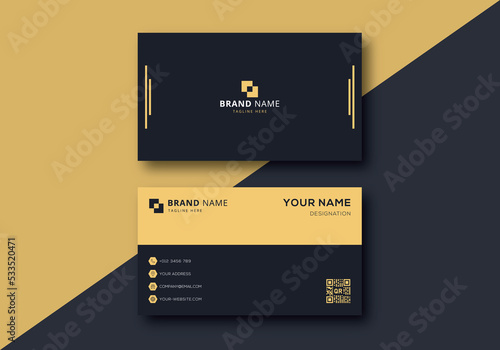 Business card design template, Clean professional business card template, visiting card, business card template.