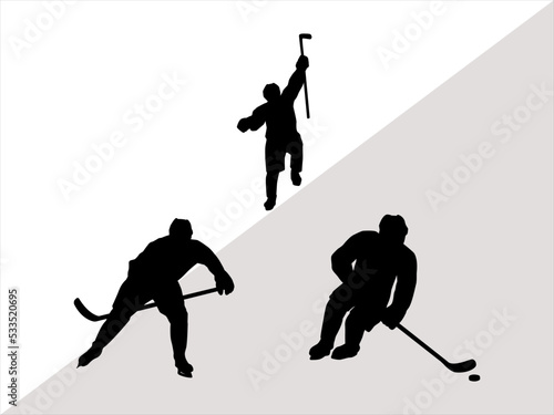 Canvas Print Hockey Svg Bundle, Hockey Svg, Ice Hockey Svg, Hockey Player Svg, Svg Files for