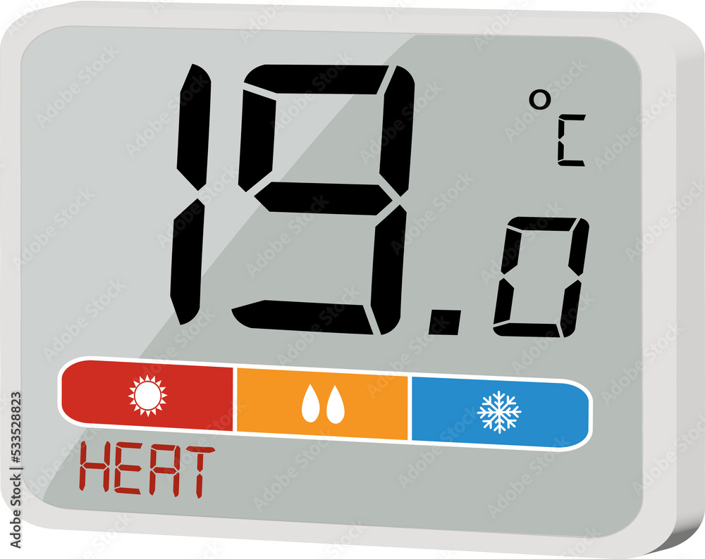 thermometer with the maximum temperature, of heat, for the winter in Spain thermometer with the maximum temperature, of heat, for the winter in Spain