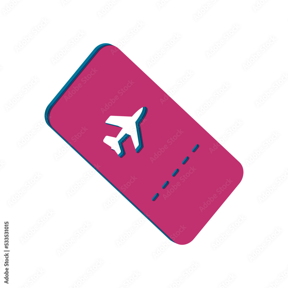 Illustration Vector graphic of ticket icon. Fit for vacation, tourism, holiday etc. 