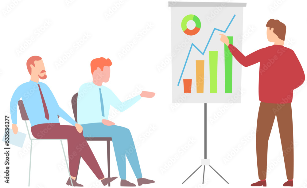 Manager makes presentation of statistical report analysis charts. Planning business. Teamwork consulting for project management, financial reporting and strategy. Data analysis research statistics Manager makes presentation of statistical report analysis charts. Planning business. Teamwork consulting for project management, financial reporting and strategy. Data analysis research statistics