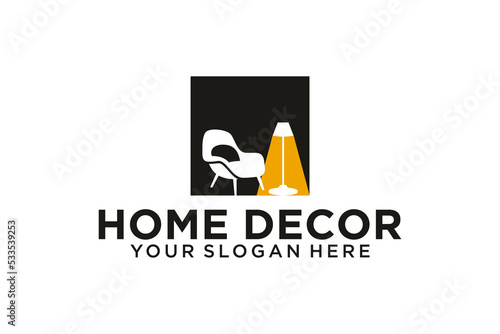 home decor sofa logo design, chairs, couches and furniture