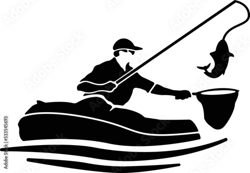 Go Fishing With Bass Fish as Object