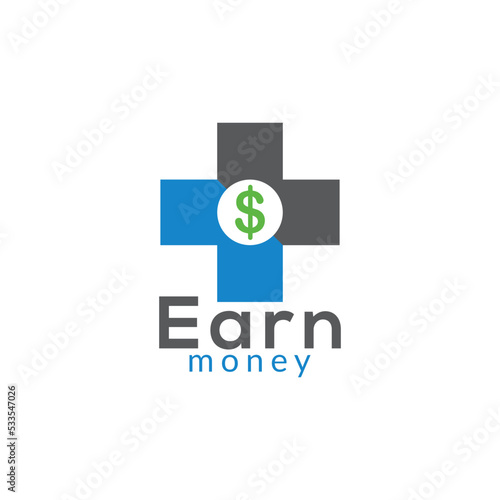 money logo design vector templet, 