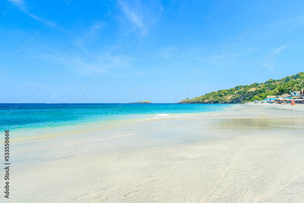 beautiful beach at Bali, Indonesia.