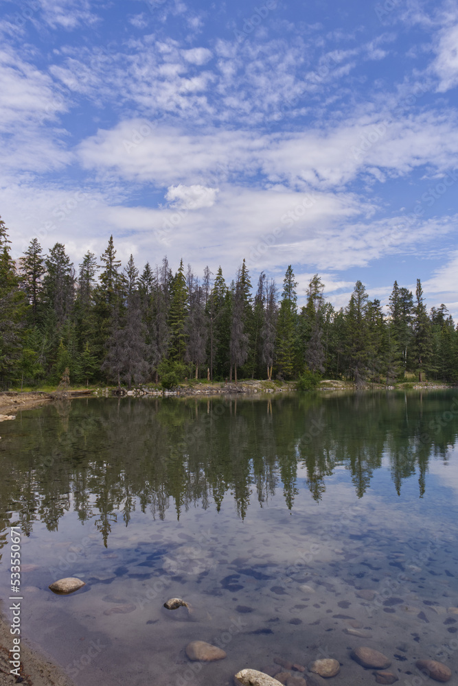 Fototapeta premium Lake Edith on a Summer Day