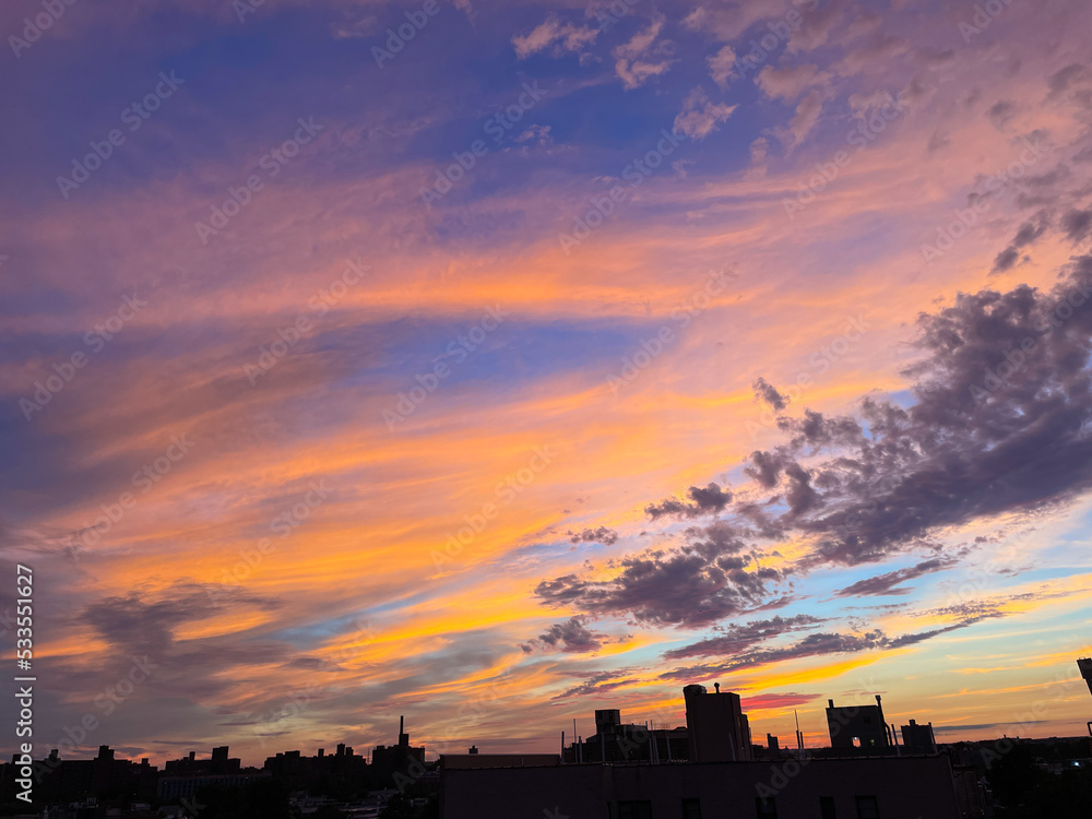 Sunset in the Bronx