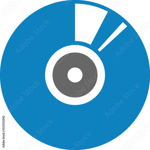 Educational vector cd dvd Flat icon Art PNG 