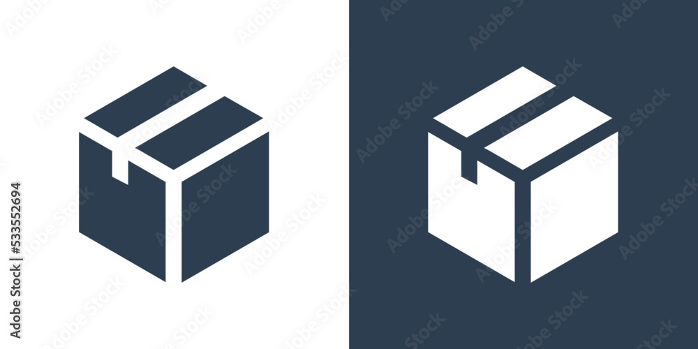 Box icon vector