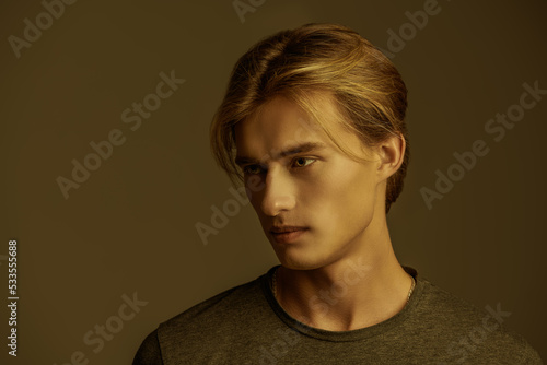 guy with blond hair