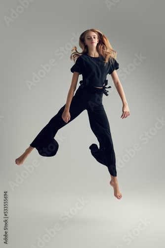 jumping girl dancer