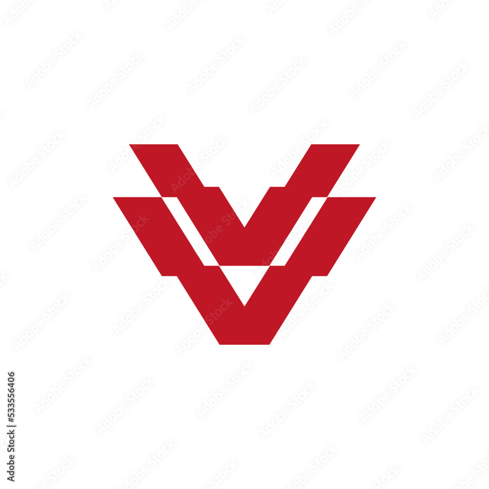 creative iconic letter V logo design vector idea, bold double V geometric logo vector design template with modern, clean and elegant styles isolated on white background. mark symbol logo V design idea creative iconic letter V logo design vector idea, bold double V geometric logo vector design template with modern, clean and elegant styles isolated on white background. mark symbol logo V design idea