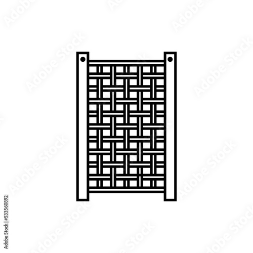 trellis icon vector design templates