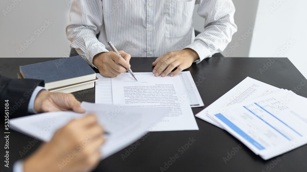 Lawyer or judge has recommend a client sign a legal agreement in the courtroom, Legal Agreement Documents and Business Litigation Forms, scales of justice, law hammer, Litigation and legal services. Lawyer or judge has recommend a client sign a legal agreement in the courtroom, Legal Agreement Documents and Business Litigation Forms, scales of justice, law hammer, Litigation and legal services.