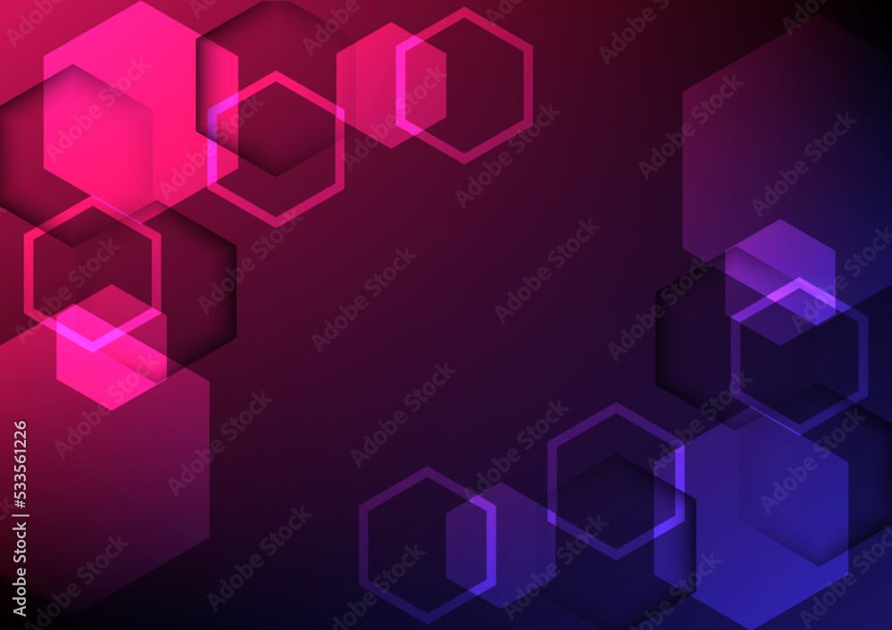 Blue and purple hexagon background abstract backdrop for technology medical business art wallpaper concept art Blue and purple hexagon background abstract backdrop for technology medical business art wallpaper concept art