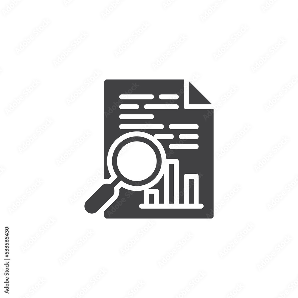 Investigation, research vector icon Investigation, research vector icon