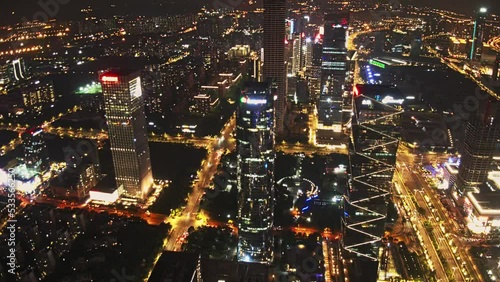 Wallpaper Mural city lights Torontodigital.ca