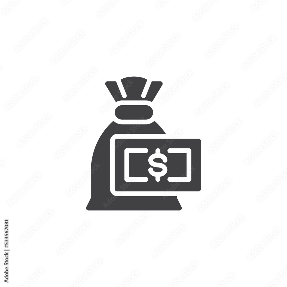 Investment fund vector icon