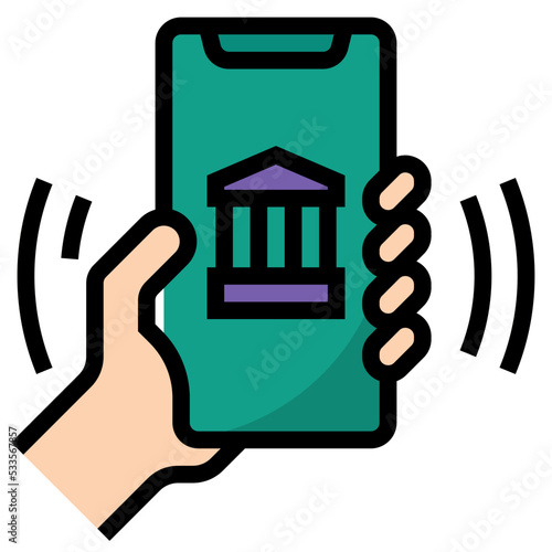 digital ebanking icon