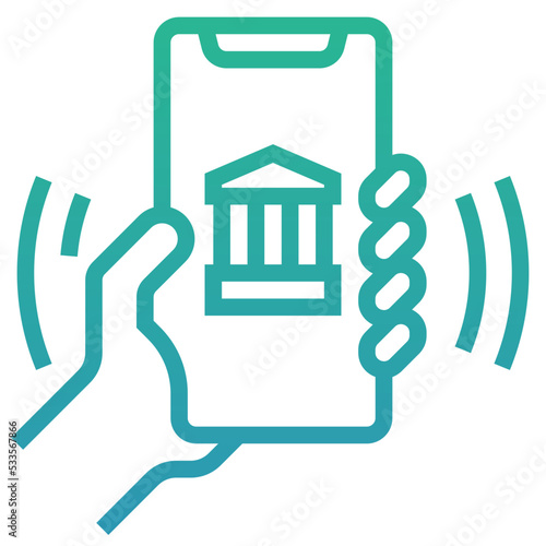 digital ebanking icon